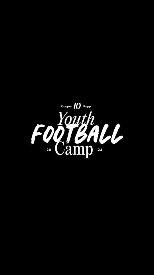 Cooper Kupp First Annual Youth Football Camp (logo)